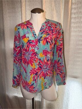 Lilly Pulitzer silk top